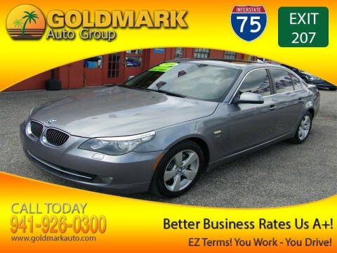 2010 BMW 5 Series for sale at Goldmark Auto Group in Sarasota FL