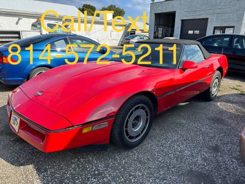 1986 Chevrolet Corvette for sale at Liberty Auto Sales in Erie PA