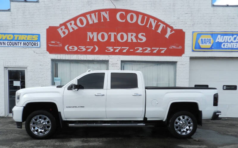 2016 GMC Sierra 2500HD for sale at Brown County Motors in Russellville OH