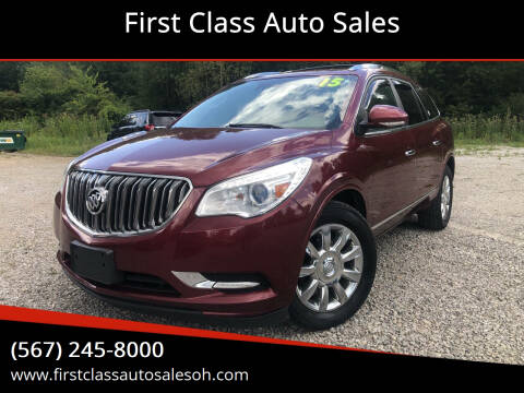 2015 Buick Enclave for sale at First Class Auto Sales in Fostoria OH