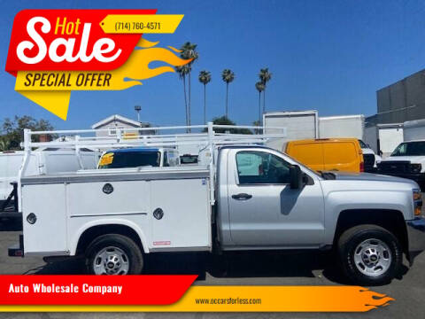 2018 Chevrolet Silverado 2500HD for sale at Auto Wholesale Company in Santa Ana CA