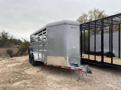 2024 DELCO  - Livestock Trailer - 6'W x16 for sale at LJD Sales in Lampasas TX