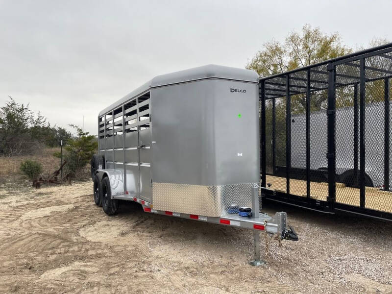 2024 DELCO  - Livestock Trailer - 6'W x16 for sale at LJD Sales in Lampasas TX