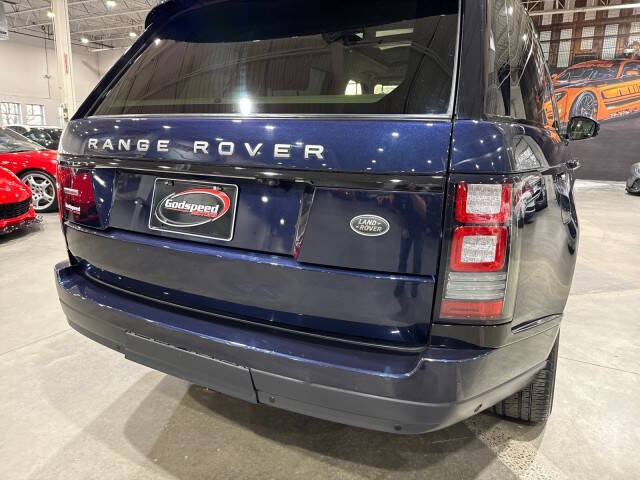 2016 Land Rover Range Rover Supercharged LWB