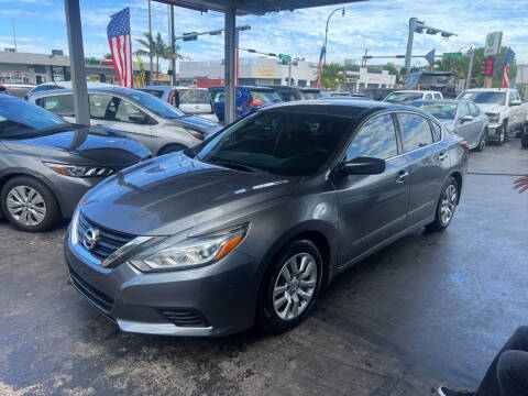 2017 Nissan Altima for sale at American Auto Sales in Hialeah FL