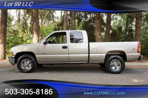 2000 Chevrolet Silverado 1500 for sale at LOT 99 LLC in Milwaukie OR