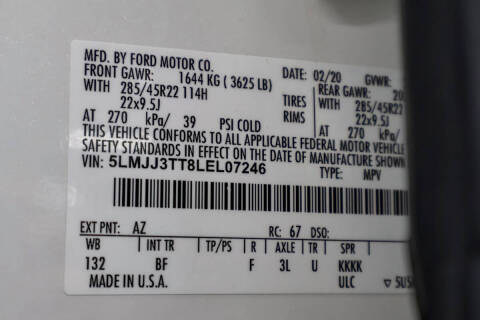 2020 Lincoln Navigator L Black Label