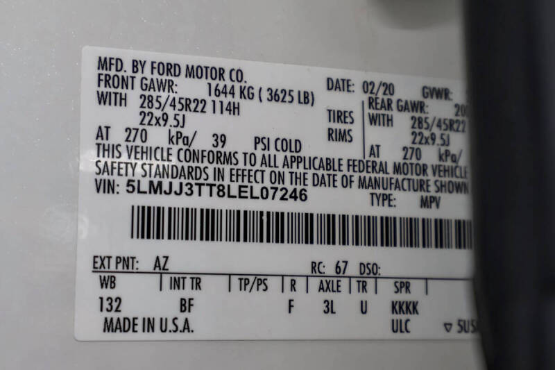 2020 Lincoln Navigator L Black Label