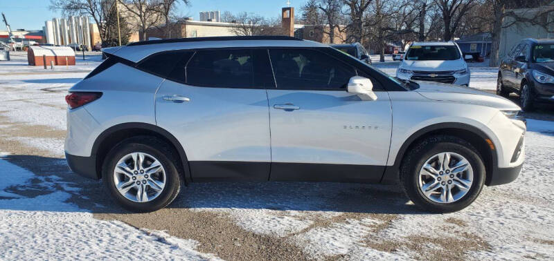 Used 2022 Chevrolet Blazer 2LT with VIN 3GNKBHR44NS112606 for sale in Milbank, SD