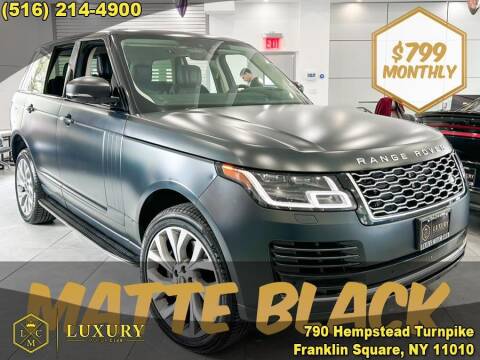 2019 Land Rover Range Rover for sale at LUXURY MOTOR CLUB in Franklin Square NY