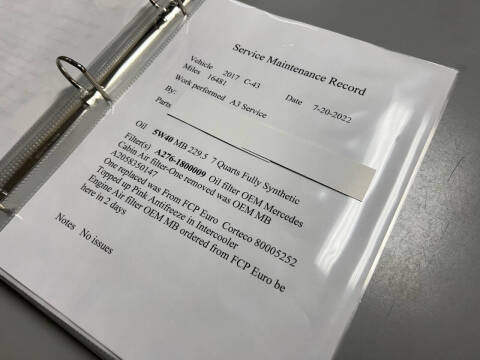 2017 Mercedes-Benz C-Class AMG C 43