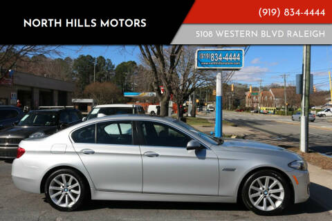 2015 BMW 5 Series for sale at NORTH HILLS MOTORS in Raleigh NC