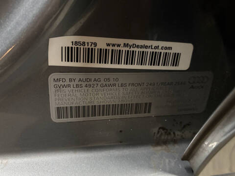 2010 Audi A4 2.0T quattro Premium Plus