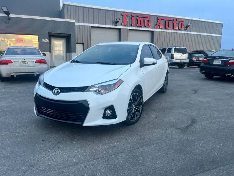2015 Toyota Corolla for sale at Fine Auto Sales in Cudahy WI