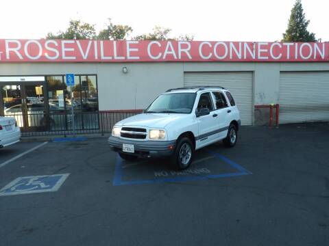 2002 Chevrolet Tracker for sale at ROSEVILLE CAR CONNECTION in Roseville CA