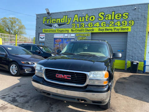 2003 GMC Yukon XL for sale at Friendly Auto Sales in Detroit MI