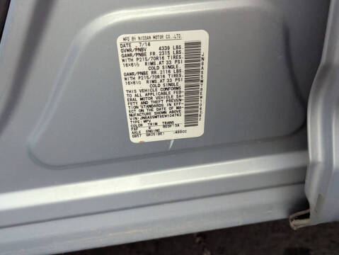 2014 Nissan Rogue Select S