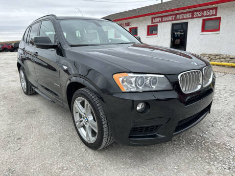 2012 BMW X3 for sale at Sarpy County Motors in Springfield NE