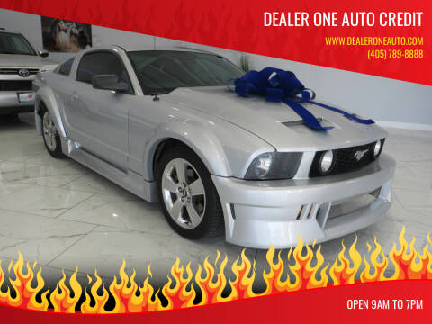 2006 Ford Mustang for sale at Dealer One Auto Credit in Oklahoma City OK
