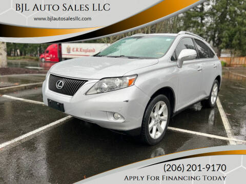 2011 Lexus RX 350 for sale at BJL Auto Sales LLC in Auburn WA