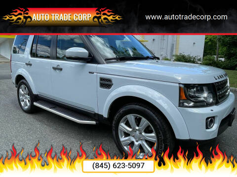 2016 Land Rover LR4 for sale at AUTO TRADE CORP in Nanuet NY