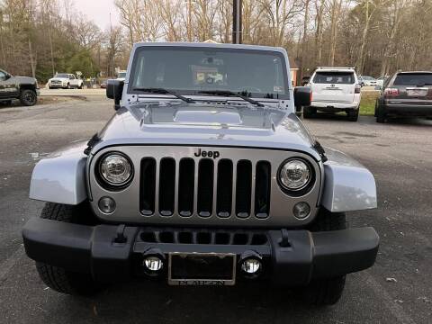 2017 Jeep Wrangler Unlimited for sale at Star Auto Sales in Richmond VA
