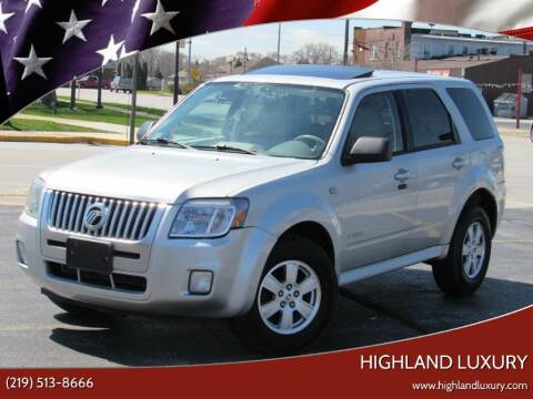 2008 Mercury Mariner for sale at Highland Luxury in Highland IN