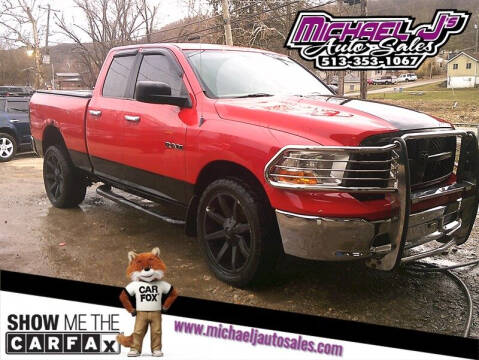 2010 Dodge Ram 1500 for sale at MICHAEL J'S AUTO SALES in Cleves OH