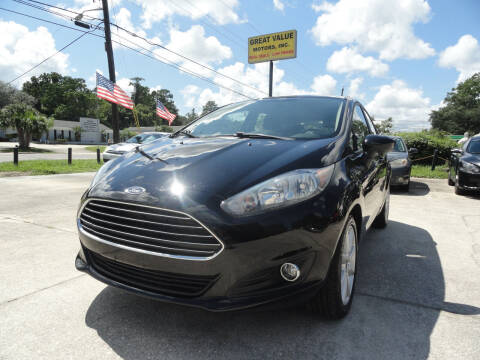 2019 Ford Fiesta for sale at GREAT VALUE MOTORS in Jacksonville FL