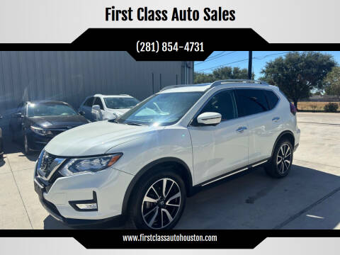 2019 Nissan Rogue for sale at First Class Auto Sales in Sugar Land TX