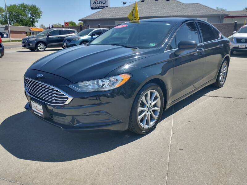 2017 Ford Fusion for sale at Triangle Auto Sales 2 in Omaha NE