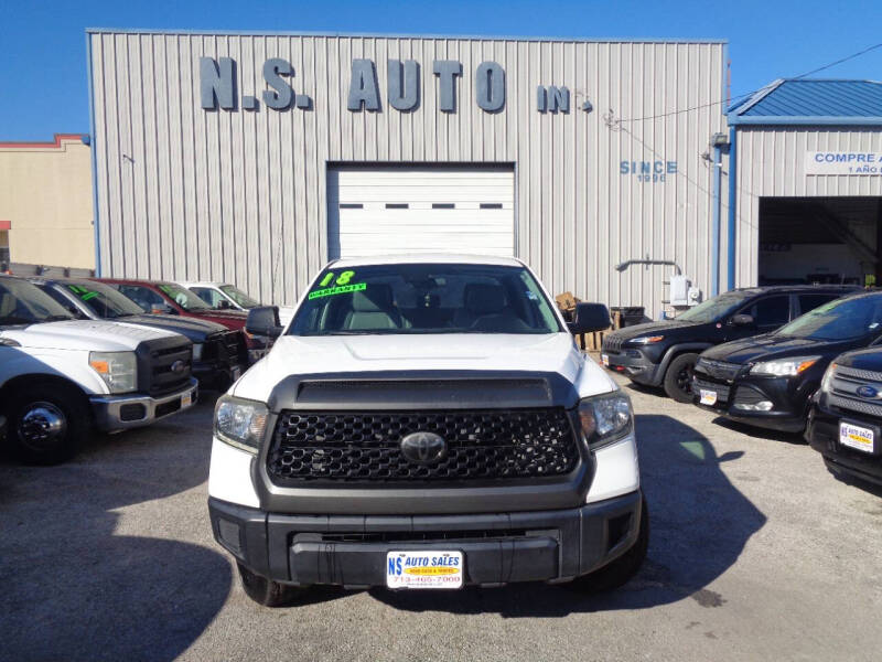 2018 Toyota Tundra for sale at N.S. Auto Sales Inc. in Houston TX