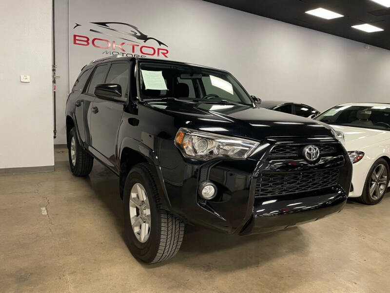 2018 Toyota 4Runner for sale at Boktor Motors - Las Vegas in Las Vegas NV