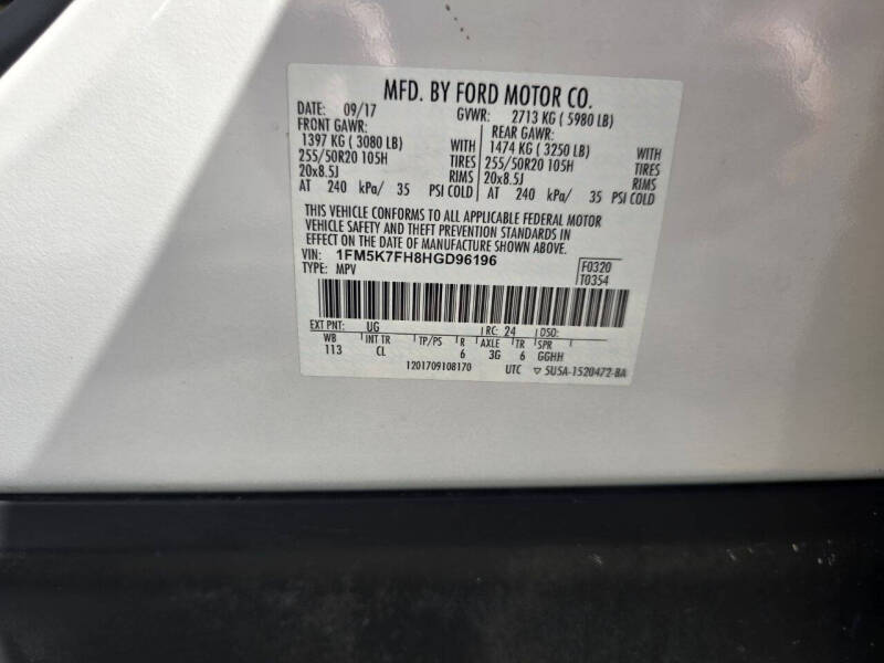 2017 Ford Explorer Limited