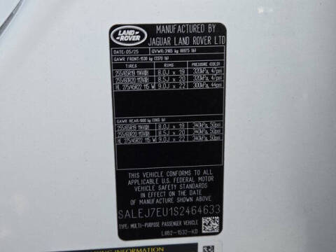 2025 Land Rover Defender 110 P400 S