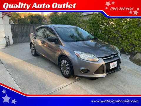 2014 Ford Focus for sale at Quality Auto Outlet in Vista CA