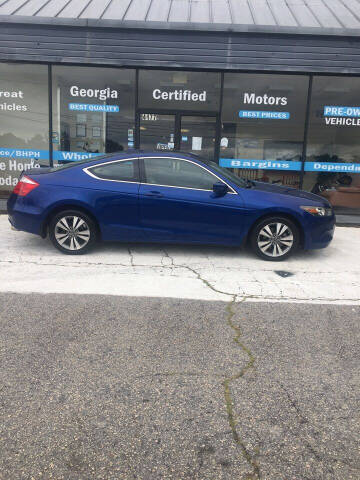 2008 Honda Accord for sale at Georgia Certified Motors in Stockbridge GA