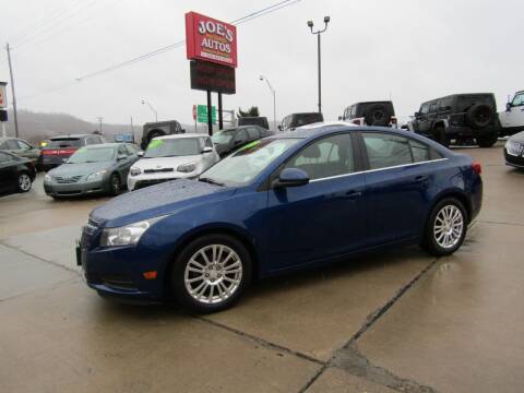 2012 Chevrolet Cruze for sale at Joe's Preowned Autos in Moundsville WV