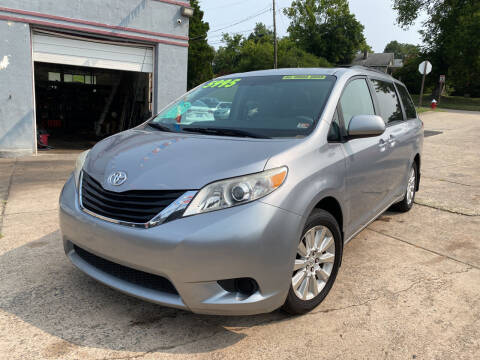 2011 Toyota Sienna for sale at Motley's Auto World in Danville VA