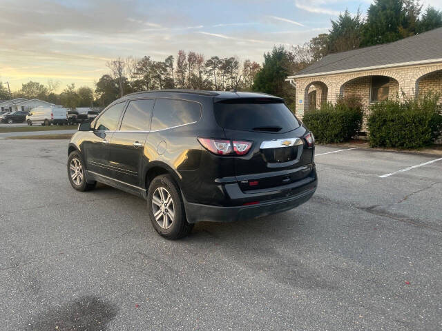 2015 Chevrolet Traverse for sale at MT CAR SALES INC in Goldsboro, NC