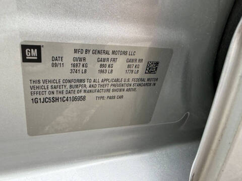 2012 Chevrolet Sonic LT