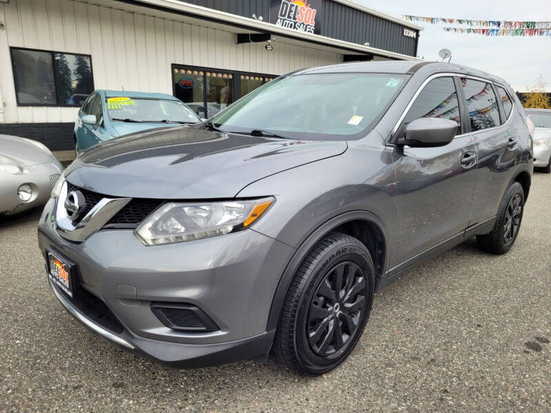 2016 Nissan Rogue for sale at Del Sol Auto Sales in Everett WA