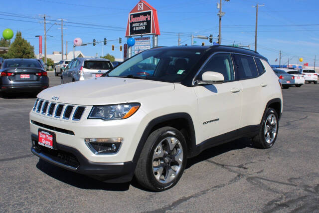 2017 Jeep Compass for sale at Jennifer's Auto Sales & Service in Spokane Valley, WA