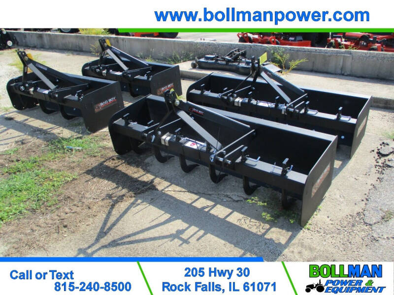 2023 Bad Boy 6' Box Blade for sale at Bollman Auto & Trailers in Rock Falls IL