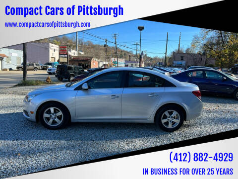 2012 Chevrolet Cruze for sale at Compact Cars of Pittsburgh in Pittsburgh PA