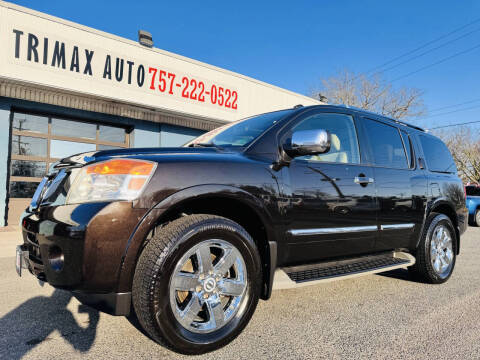 2012 Nissan Armada for sale at Trimax Auto Group in Norfolk VA