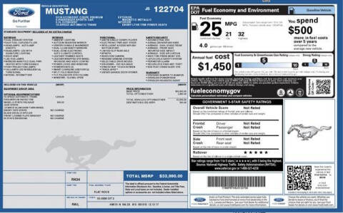 2018 Ford Mustang EcoBoost