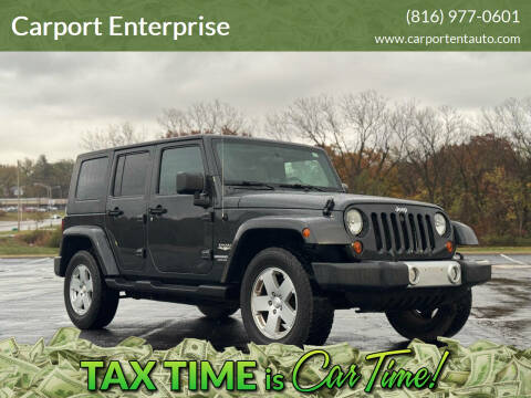 2010 Jeep Wrangler Unlimited for sale at Carport Enterprise - 6336 State Ave in Kansas City KS