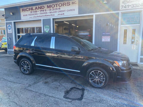 2018 Dodge Journey for sale at Richland Motors in Cleveland OH