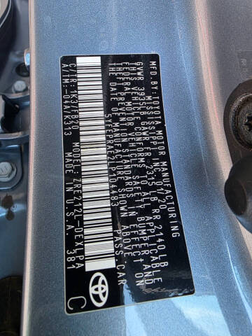 2020 Toyota Corolla LE